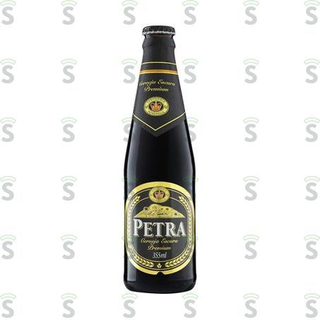  Cerveja Petra Escura Premium Long Neck Garrafa 355ml