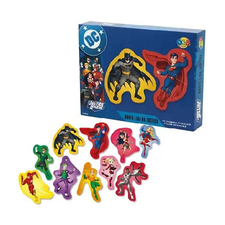 Quebra Cabeça Liga Da Justica C/40 Pcs