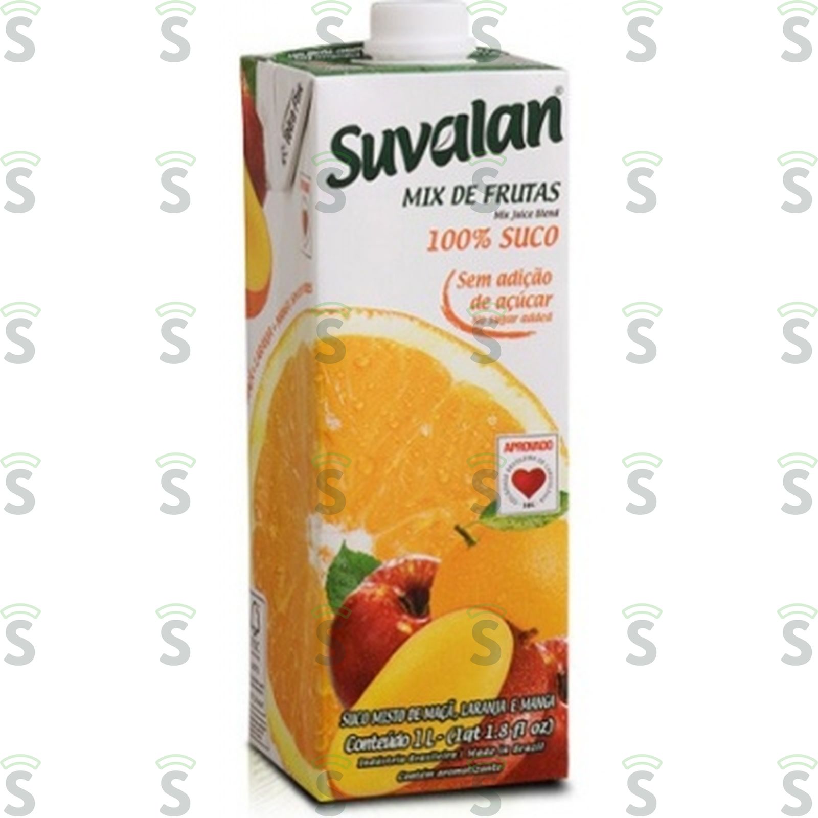 Suco Pronto Suavalan Maça Laranja E Manga Caixa 1LT