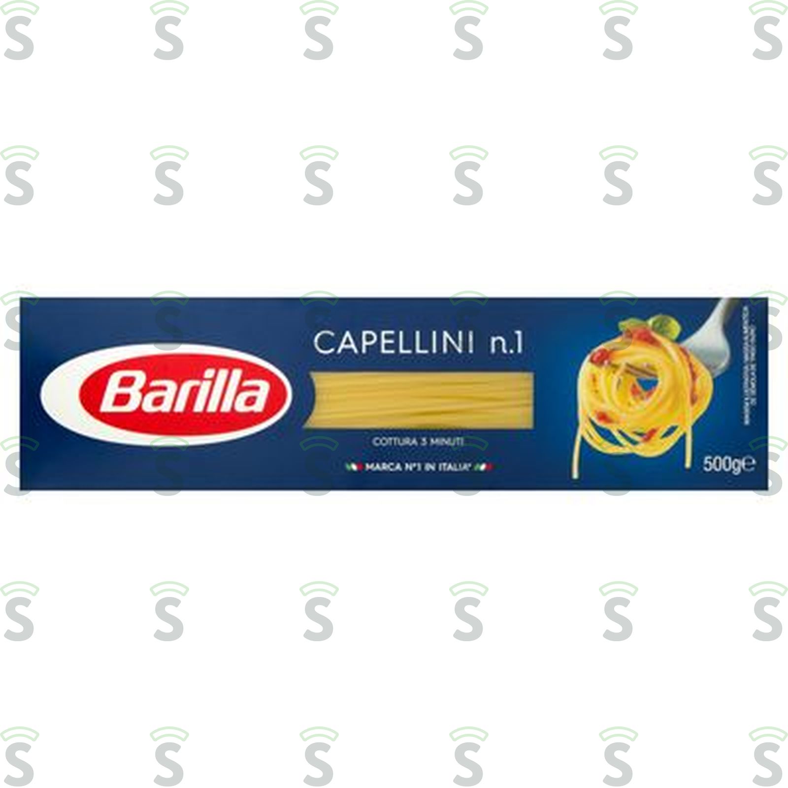Macarrão de Sêmola de Trigo Duro Barilla Classic Capellini 1  Caixa 500gr