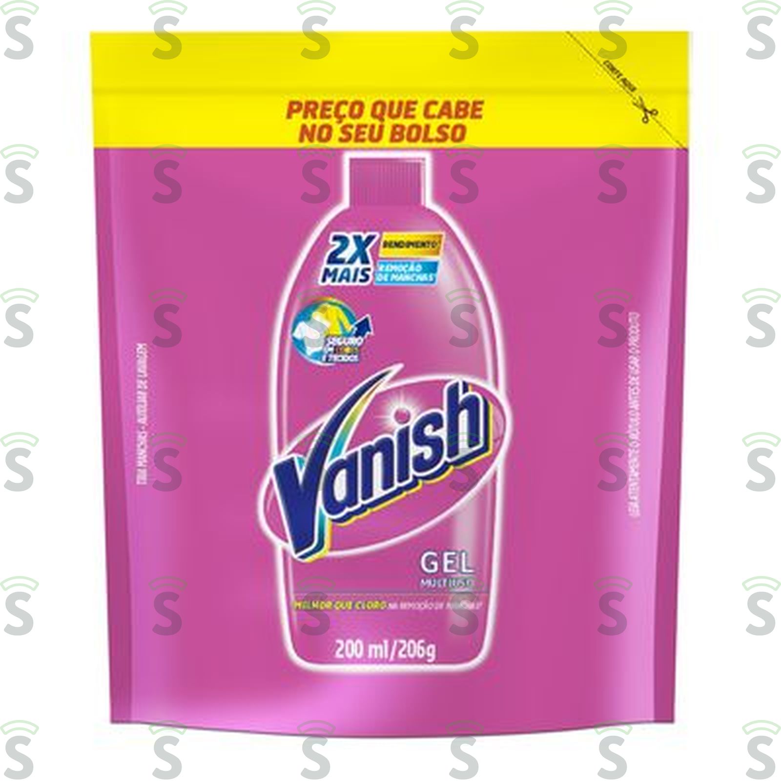 Tira-manchas Gel Multiuso Vanish Sachê Refil 200ML