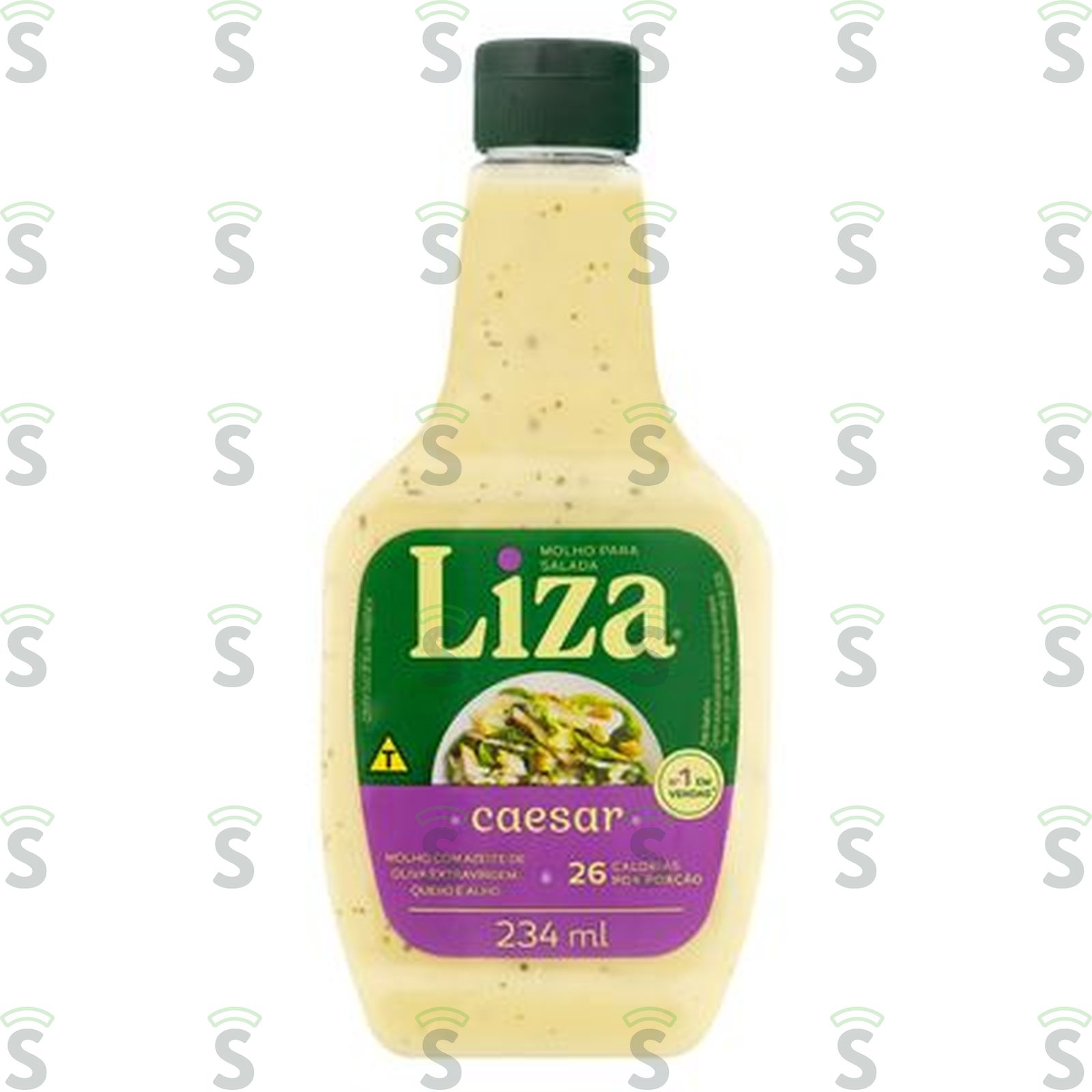Molho Para Salada Liza Caesar Embalagem 234ML
