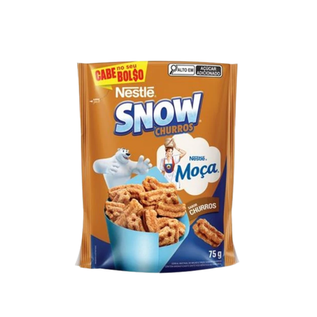 Cereal Nestlé Snow Flakes Churros Sachê 75g 
 