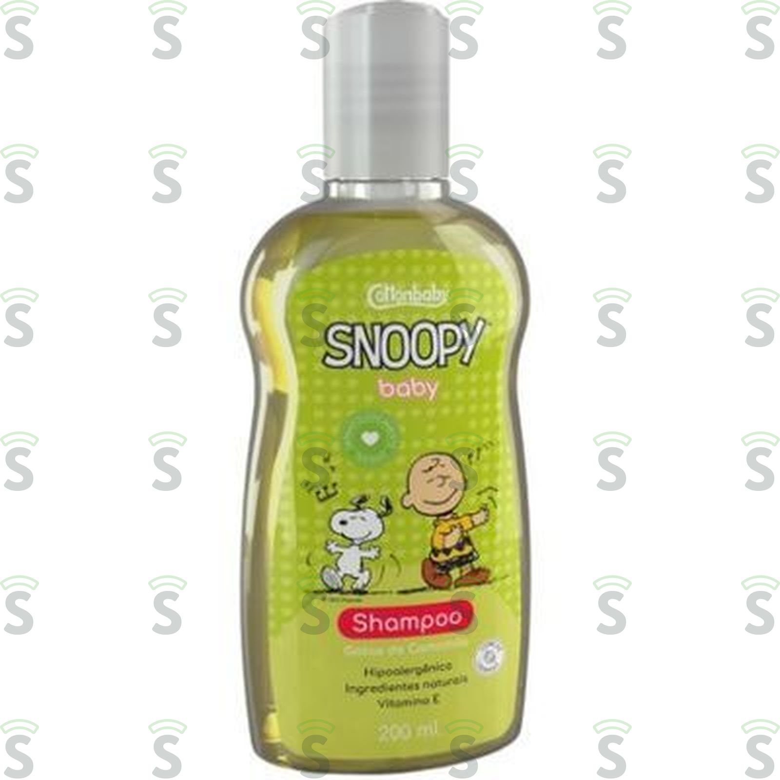 SHAMP. COTTONBABY SNOOPY 200ML GOTA DE CAMOMILA