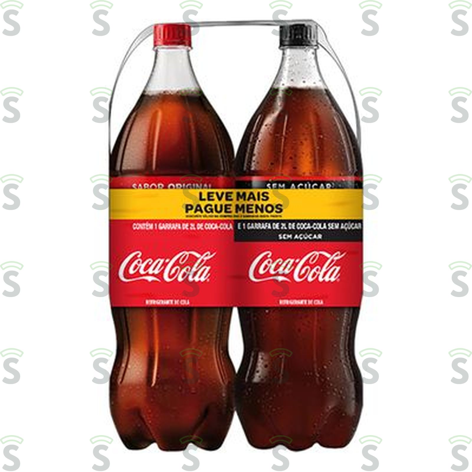 Refrig coca cola 2l + zero 2x2l