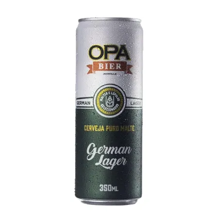 Cerveja opa bier puro malte german larger 350ml