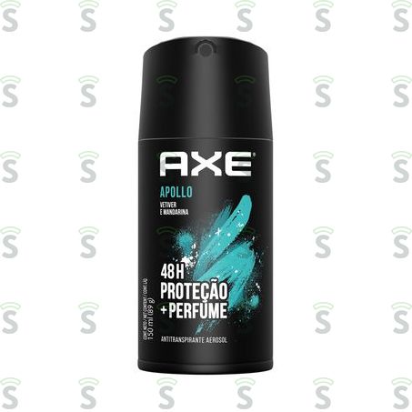  Antitranspirante Aerosol Axe Apollo Frasco Spray 150ml