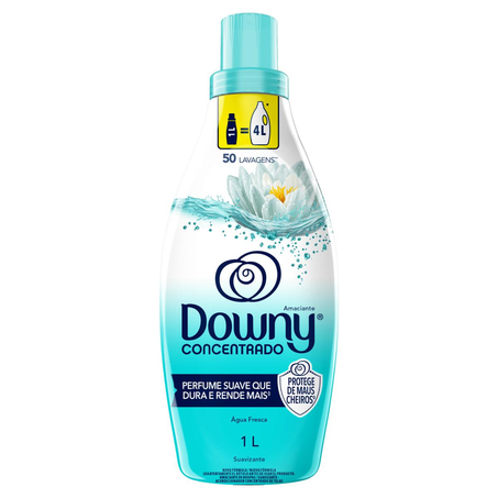 Amaciante Concentrado Downy 1 Litro - Água Fresca