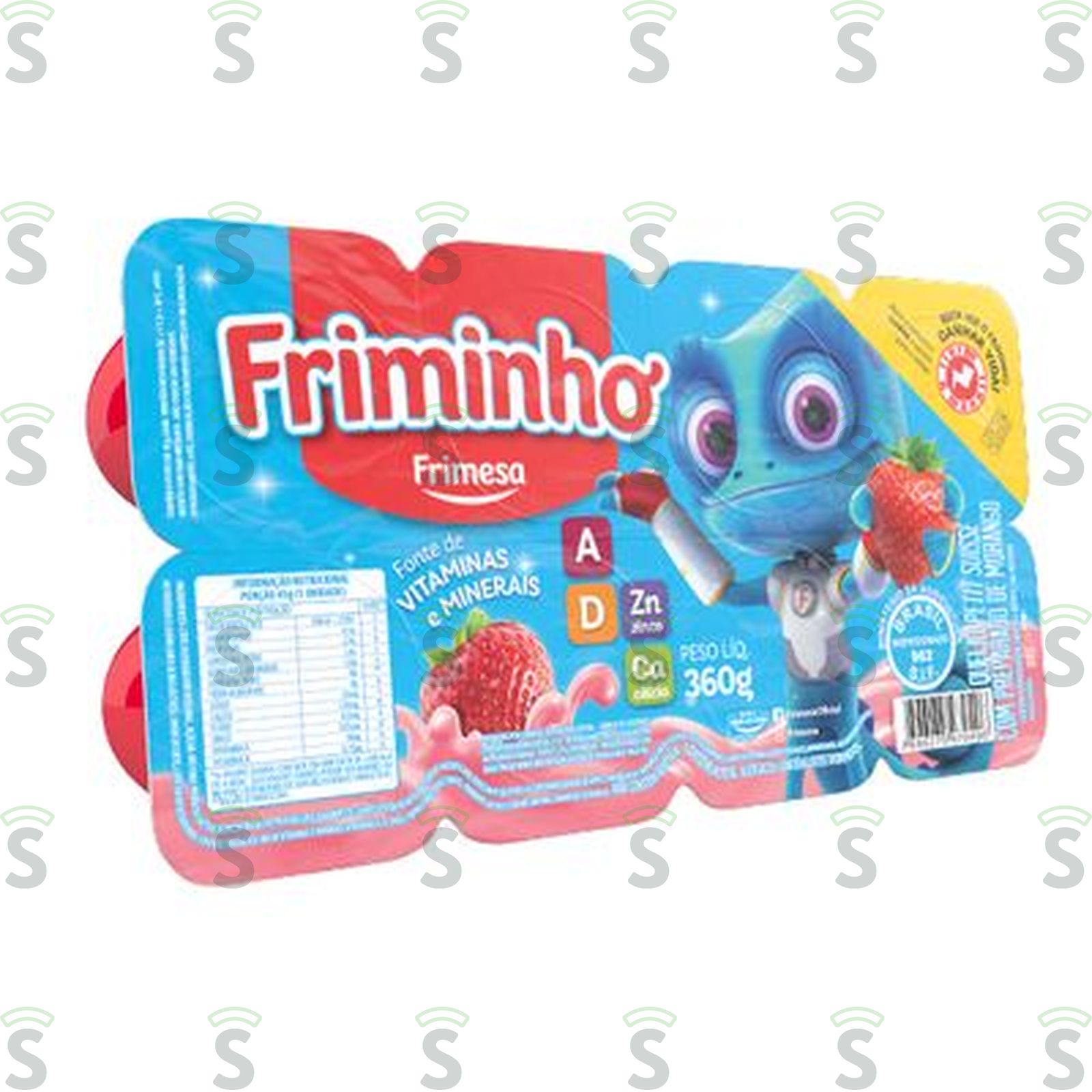 Frimesa-friminho 360g morango