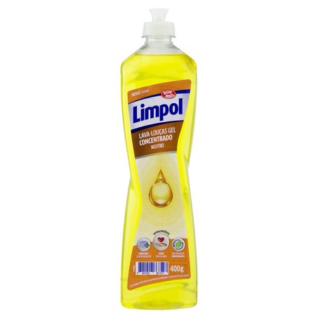 Detergente em Gel Limpol 400g - Neutro