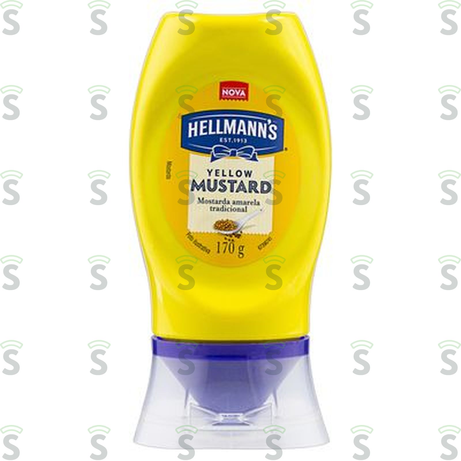 Hellmanns-mostarda amarela 170g tradicio