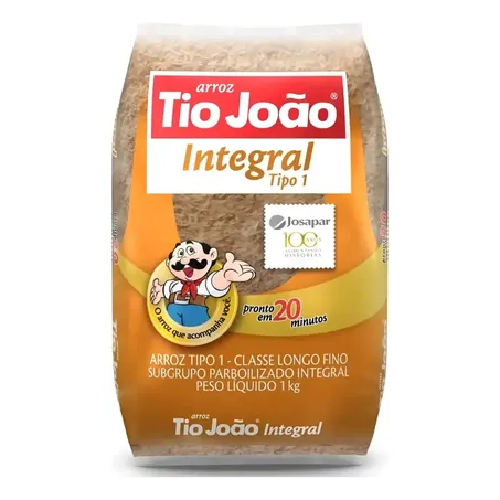 Arroz integral tio joão 1kg