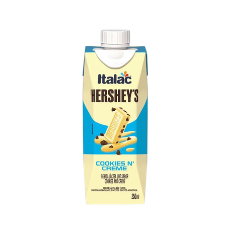 Bebida Láctea Italac Hersheys Cookies N Creme 250ml 
 