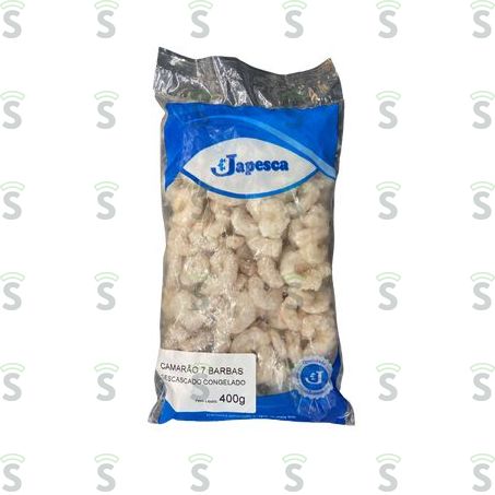  Camarao 7 Barbas Descascado Japesca Congelado 400g