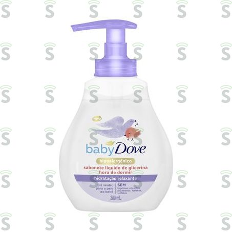  Dove-baby Sabonete Liq.200ml Hora Dormir