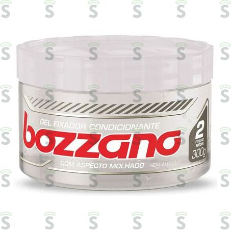  Gel Fixador Condicionante Bozzano Média Fixação Fator 2 Pote 300gr