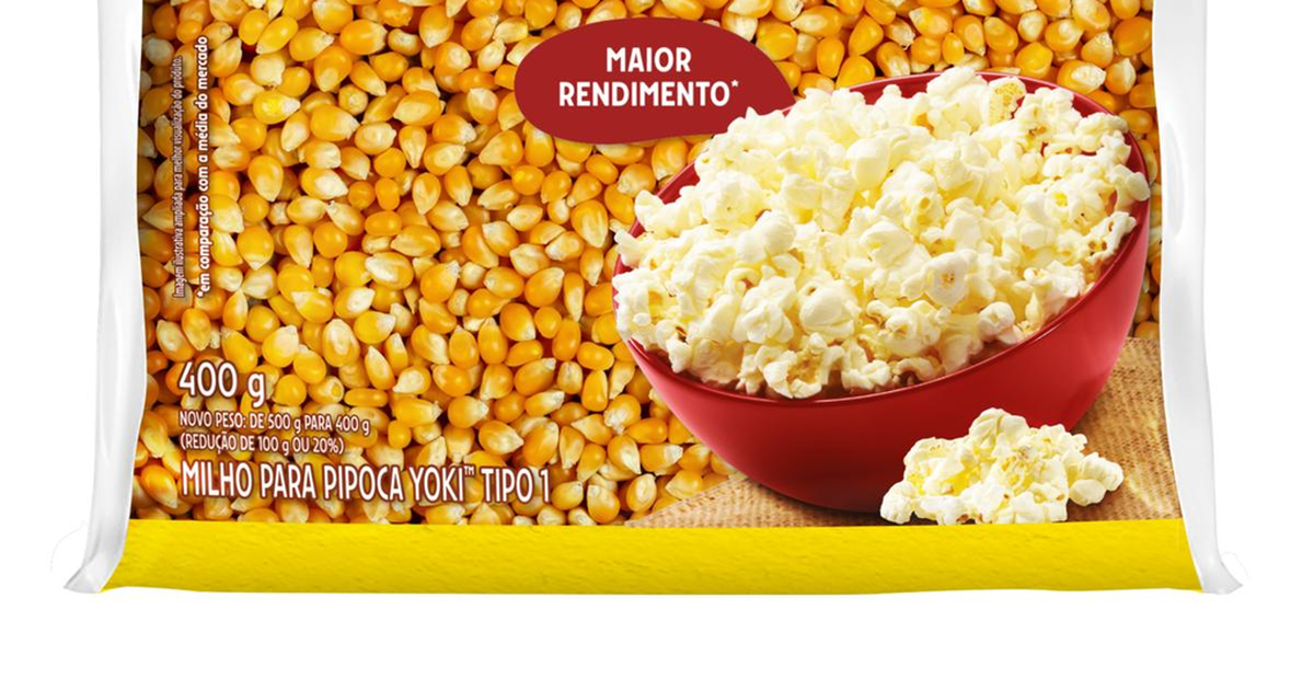 Yokky Milho para Pipoca Yoki 400g - Premium