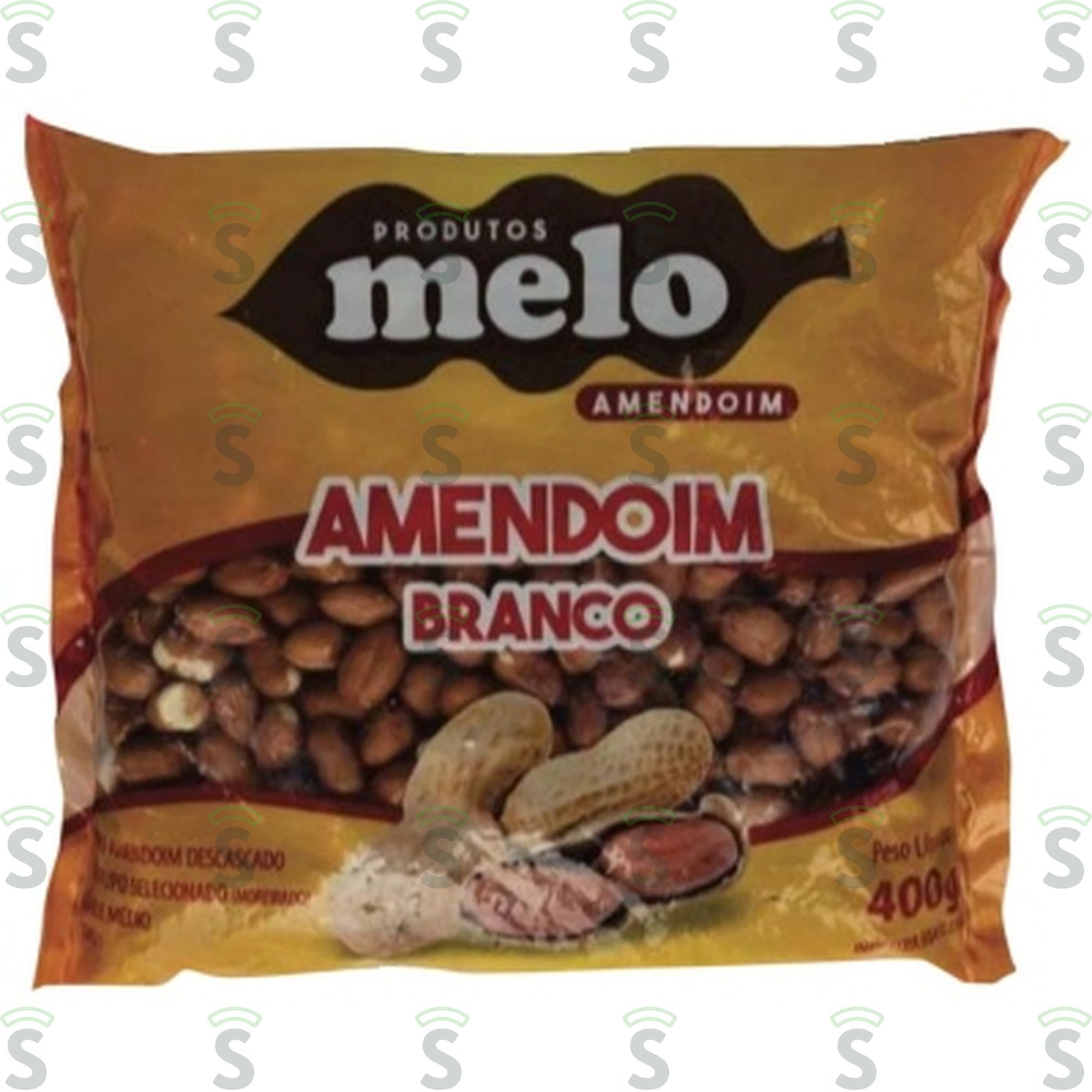 Amendoim Melo Branco 400G