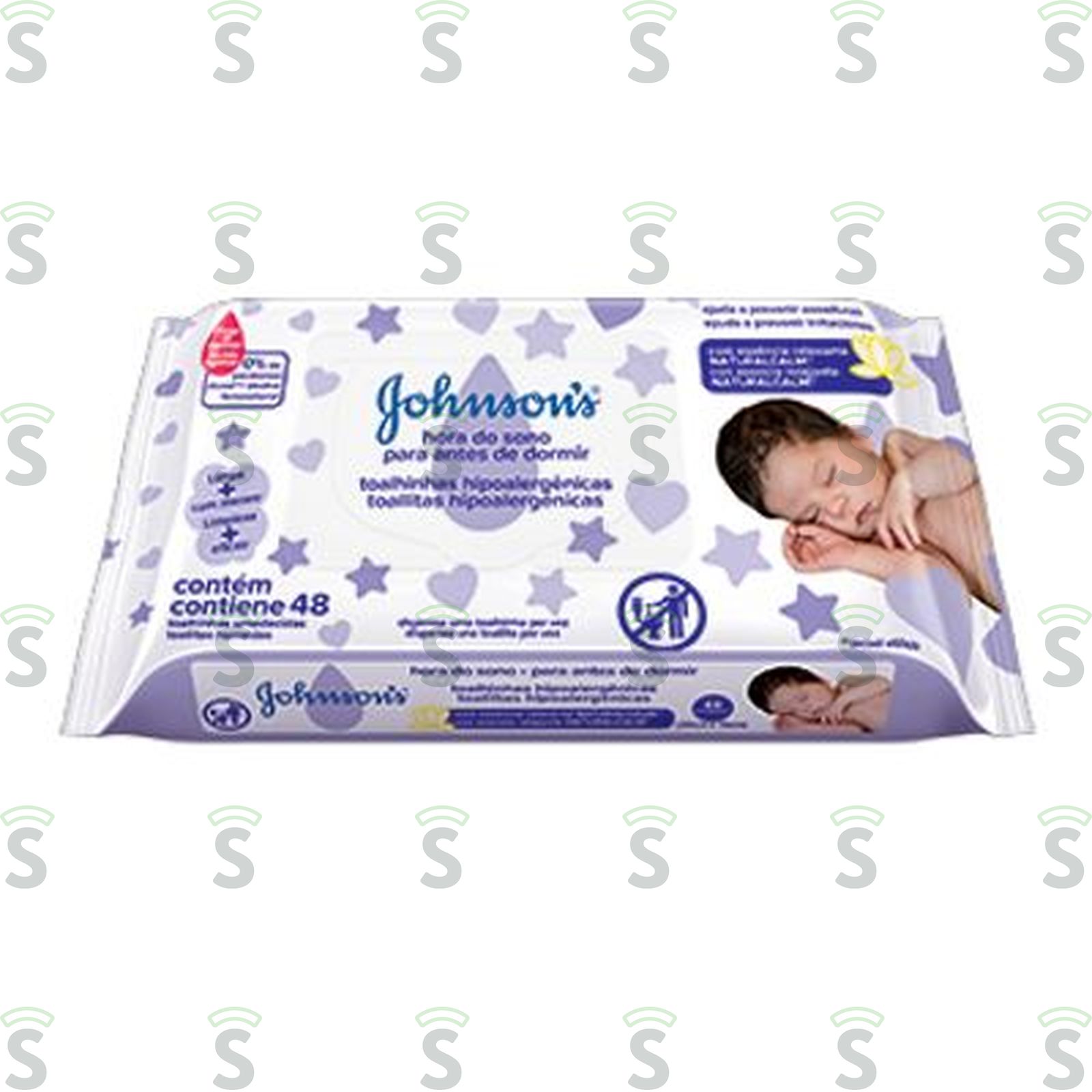 Lenços Umedecidos Johnsons Baby Hora Do Sono 48UN