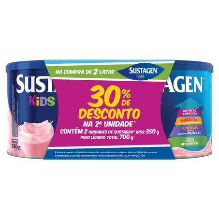 COMP.ALIM.SUSTAGEN KIDS MRGO 350G 30% 2ª