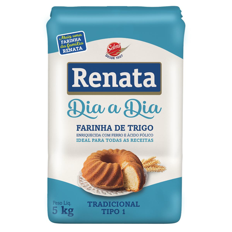 Farinha De Trigo Renata 5kg - Dia a Dia