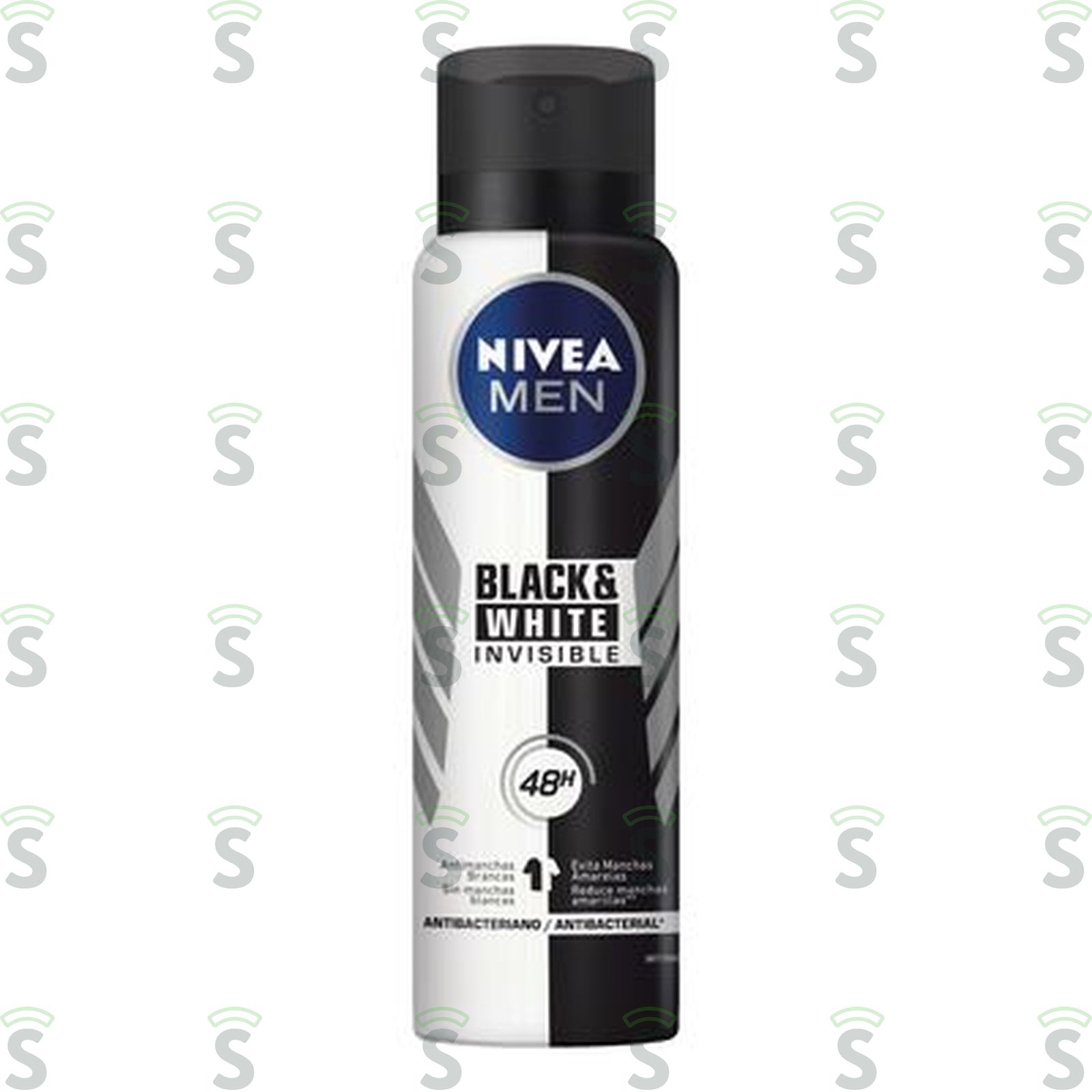 Antitranspirante Aerosol Nivea Invisible for Black & White Frasco Spray 150ml