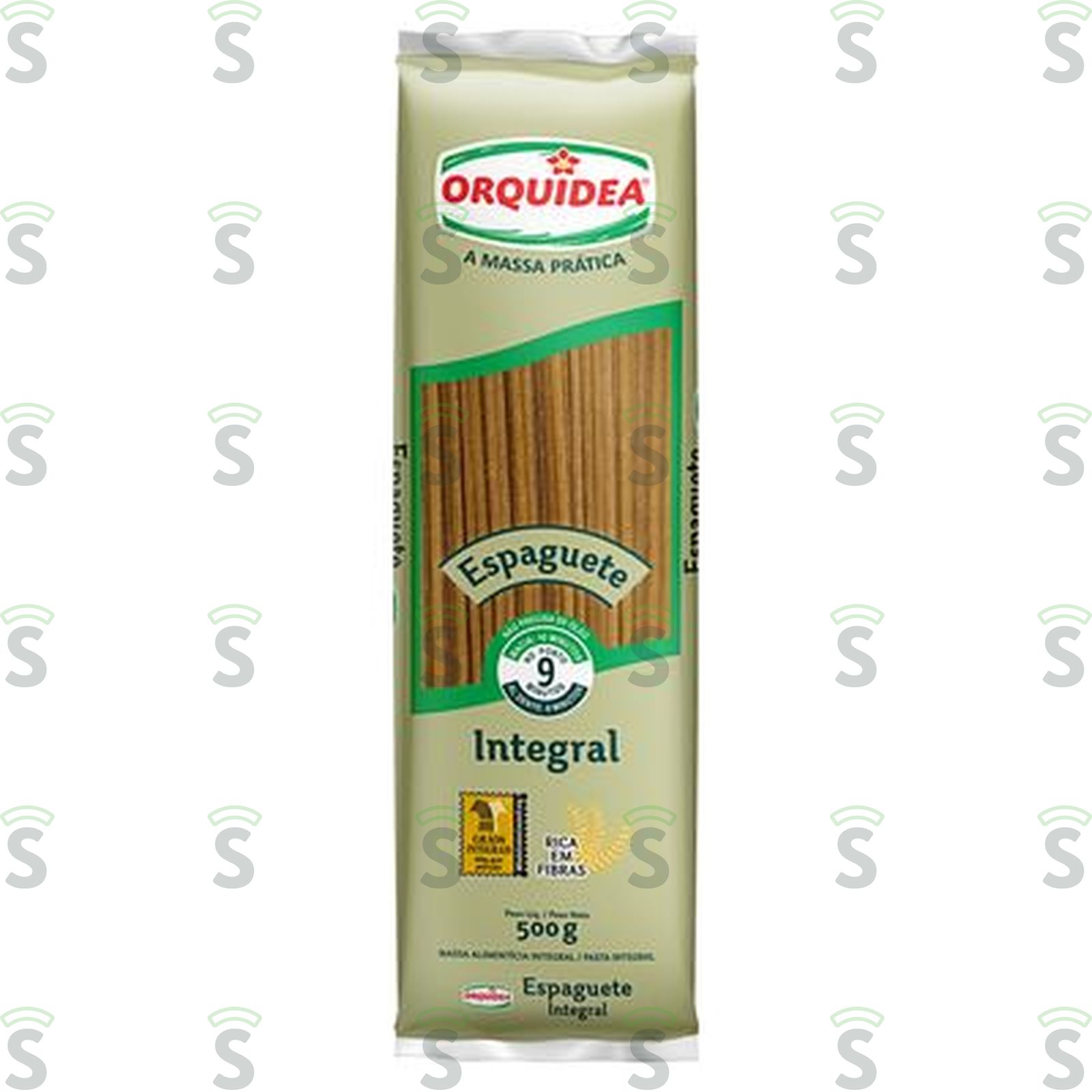 Massa orquidea espaguete integral 500g
