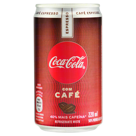Refrigerante Coca-Cola 220ml - Café Espresso - Lata