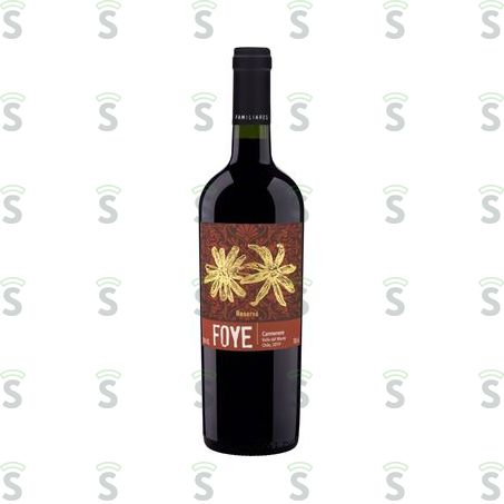  Vinho Tinto Chileno Foye Carmenere 750ml