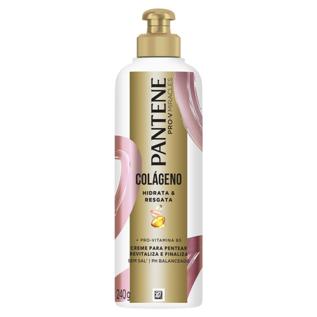 Creme para Pentear Pantene 240g - Colageno