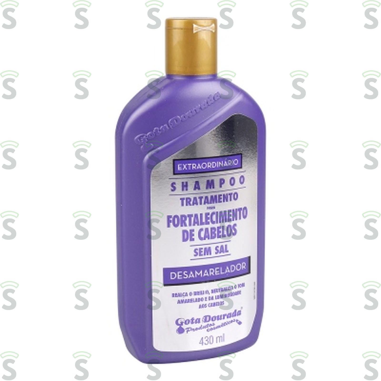 Shampoo Gota Dourada Fortalecimento de Cabelos Frasco 430ml