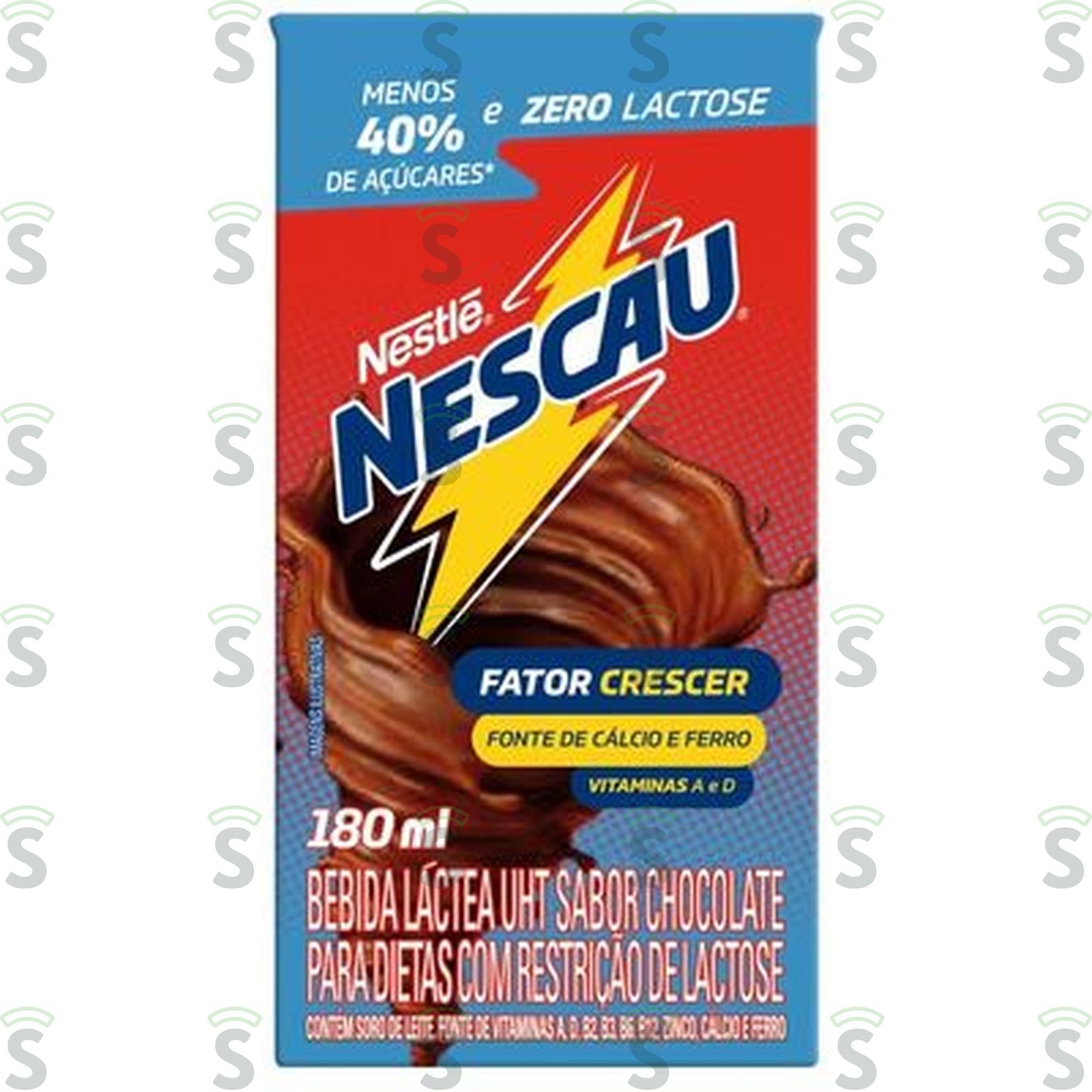 Nescau-bebida lactea 180ml zero lactose