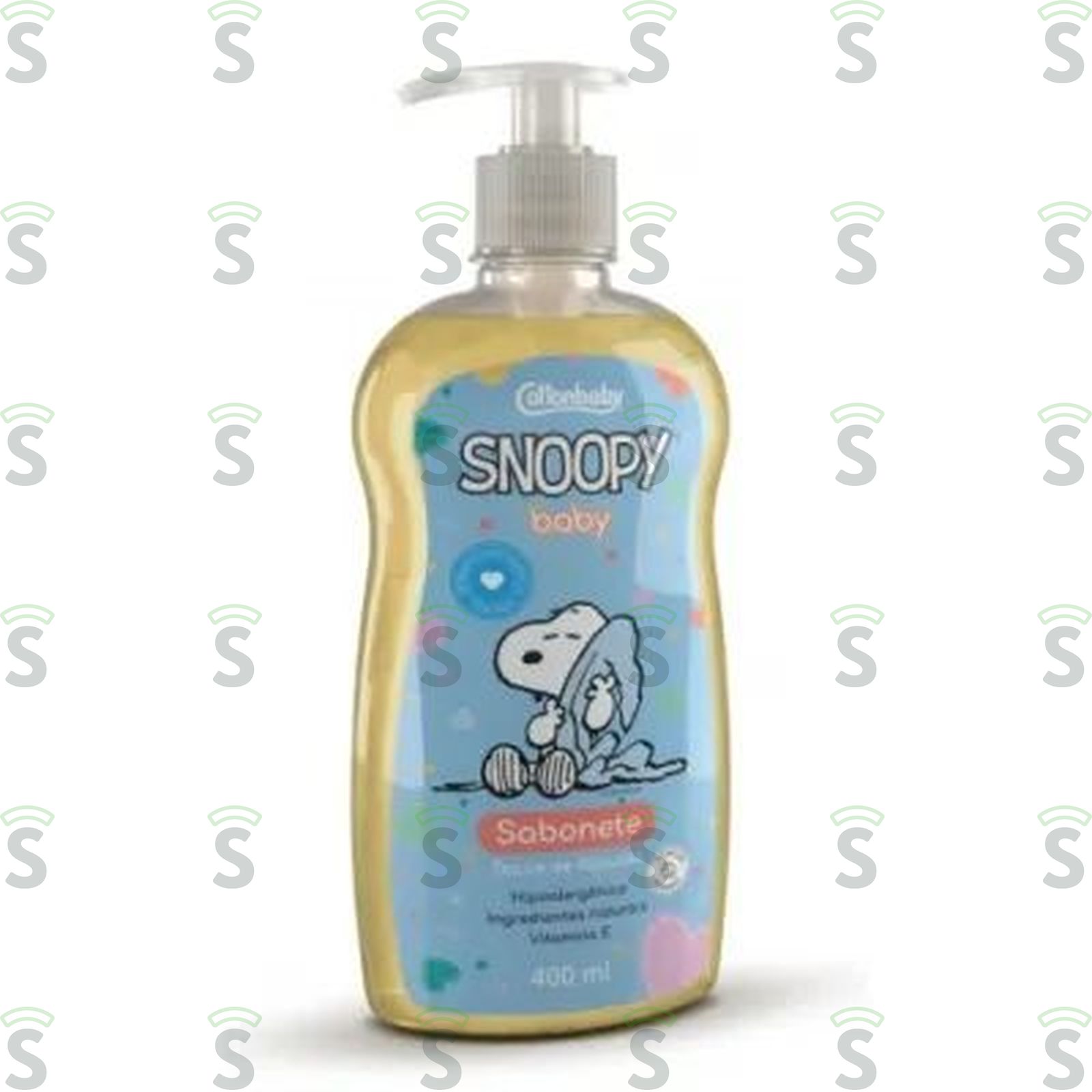 SAB LIQ SNOOPY BABY 400ML COTTONBABY TOQUE ALGODAO