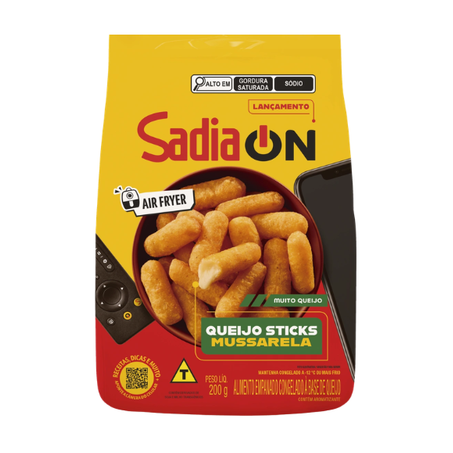 Empanado Sadia On Queijo Stiks 200g
