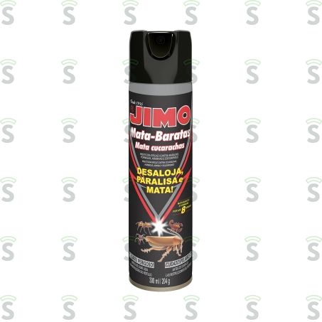 Inseticida Jimo Mata Baratas Aerosol 300ml