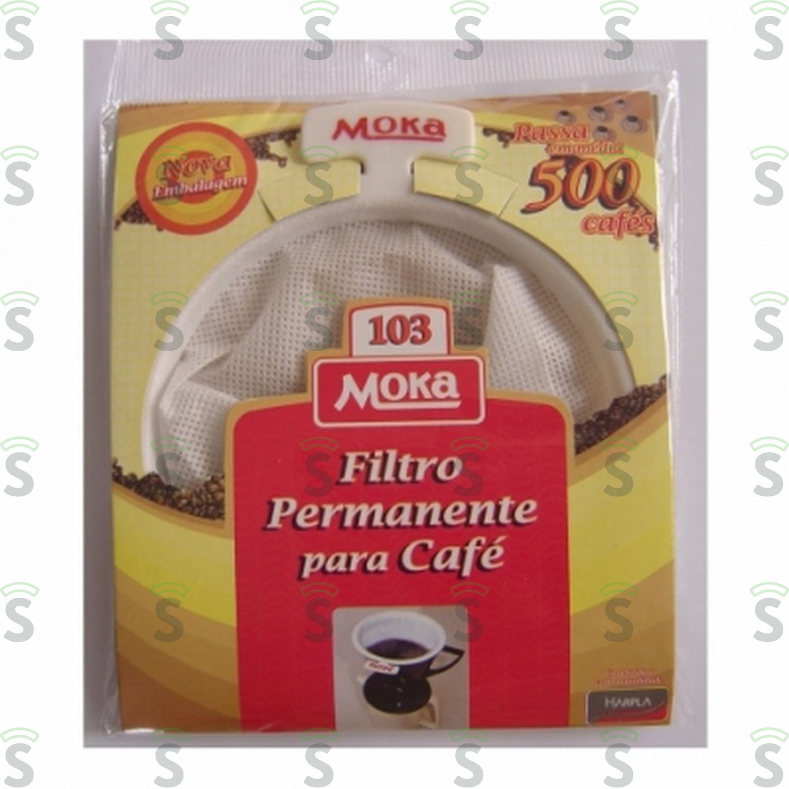 Filtro Para Café Permanente Moka 103 Embalagem 1UN