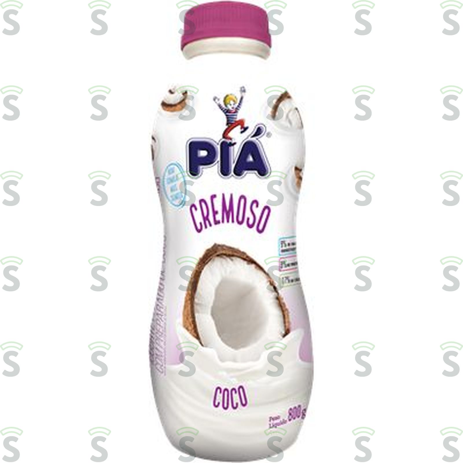 Bebida Láctea Piá Gurt Cremoso Coco Garrafa 750G