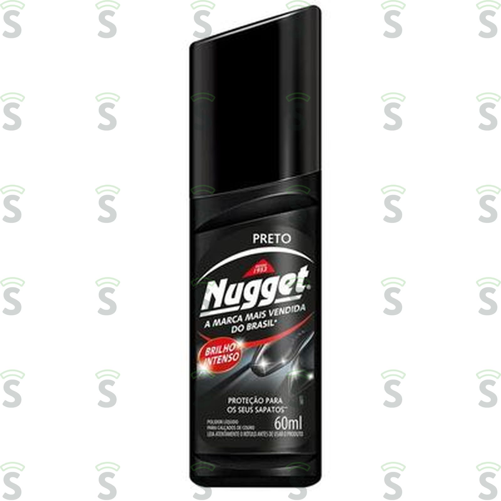 Cera Líquida Para Sapatos Nugget Preto 60ML