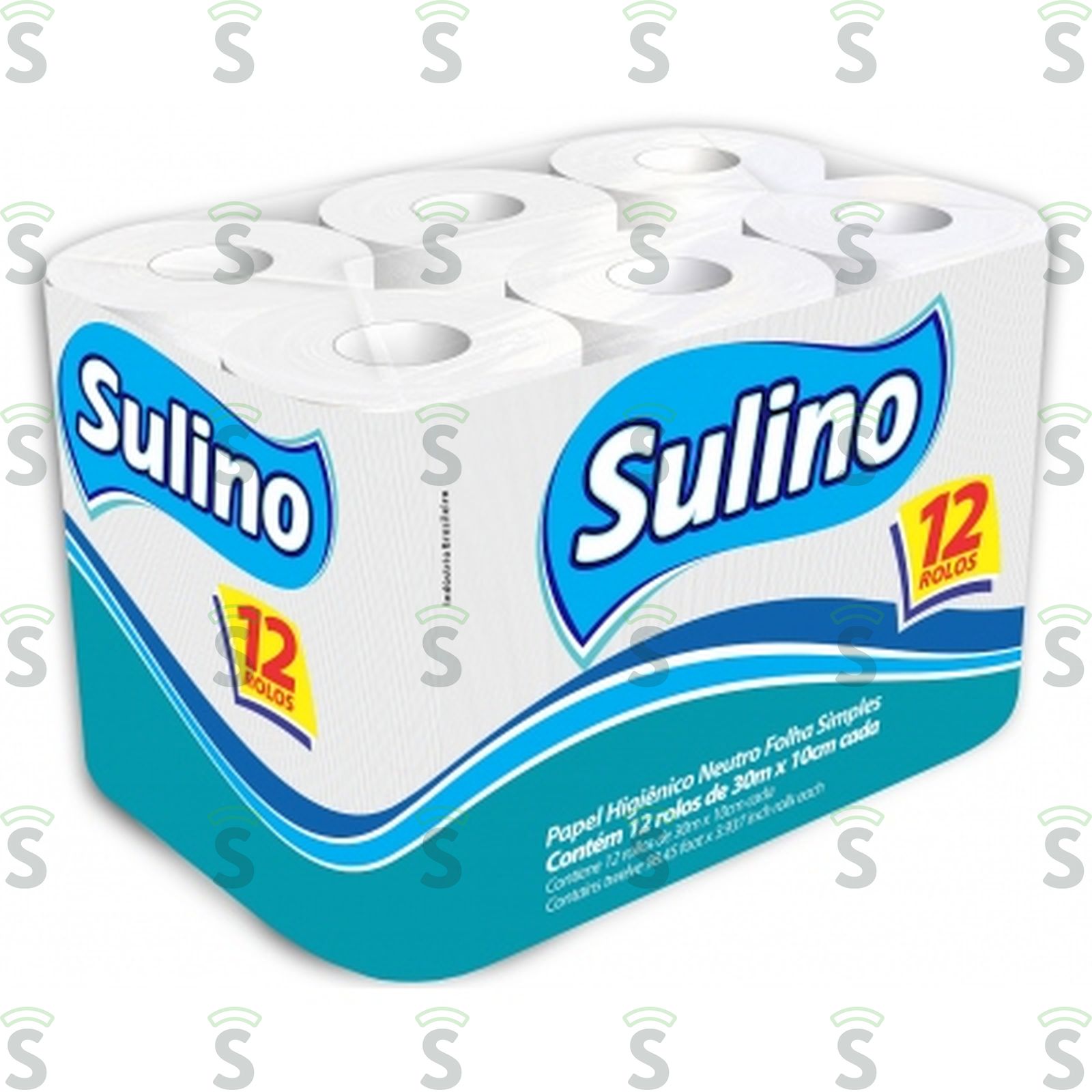 Papel Hig Sulino FsM C/12Un 30M
