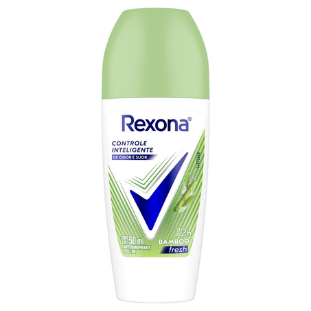 Desodorante Roll-on Rexona 50ml - Bamboo - Feminino