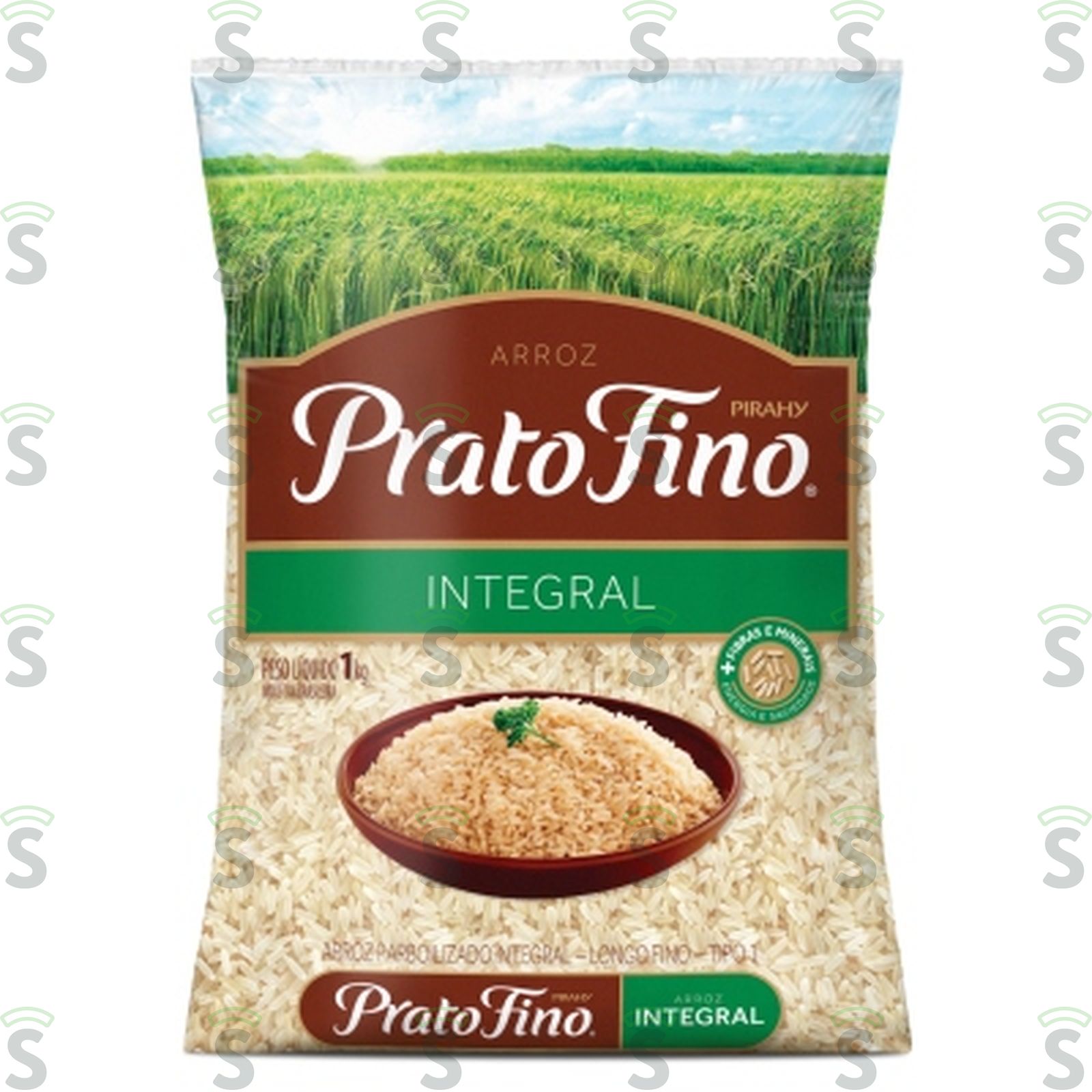 Prato fino-arroz t-1 1kg integral