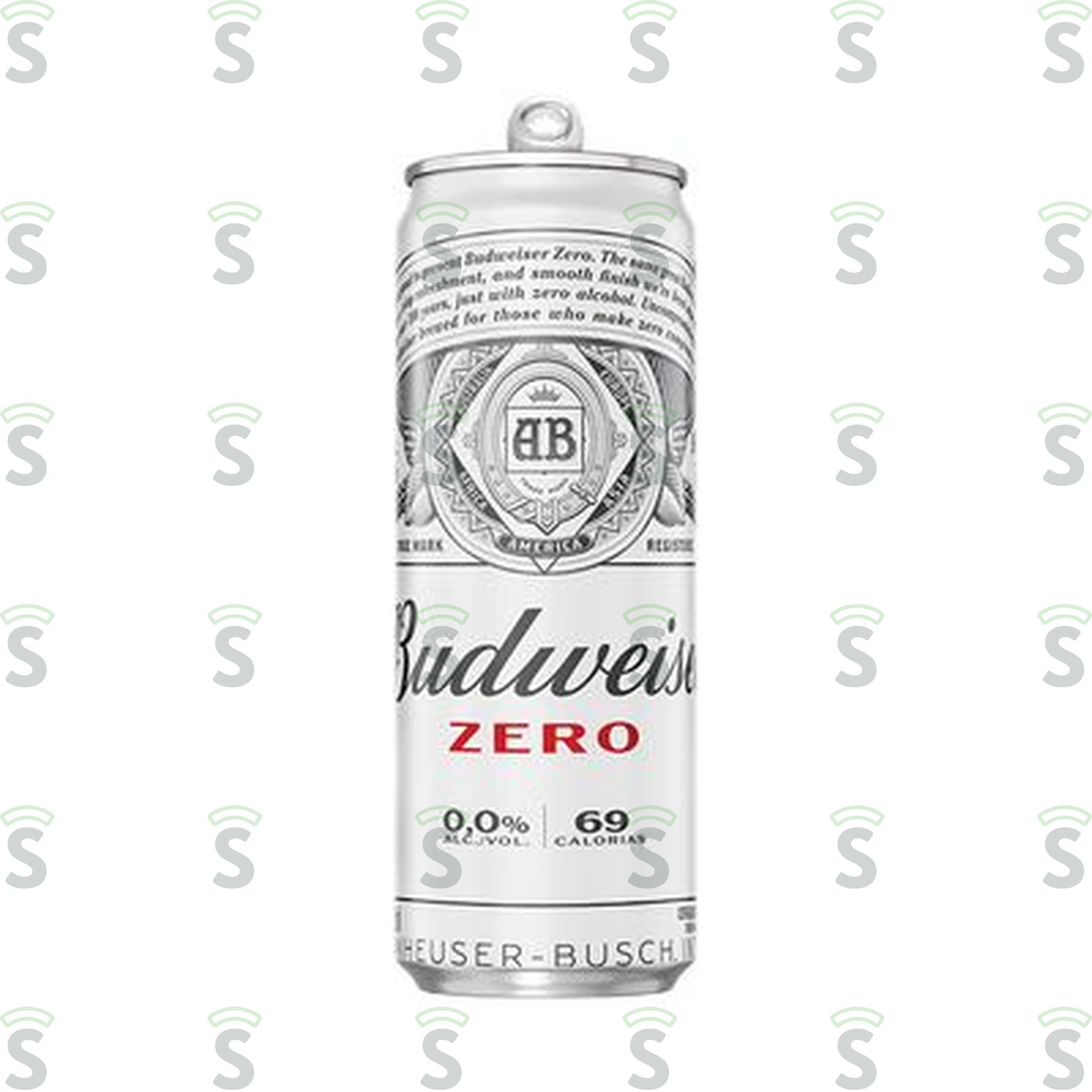 Budweiser-cerveja 350ml lata zero sleek