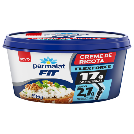 CREME DE RICOTA PARMALAT FIT FLEXFORCE POTE 180G