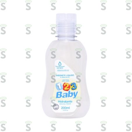  Sabonete Líquido Baby Hidratante Embalagem 200ml