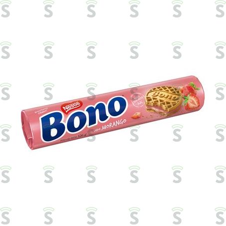  Biscoito Nestlé Bono Recheado Morango 126g