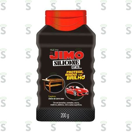  Silicone Gel Automotivo Jimo Cheiro de Carro Novo Embalagem 200g