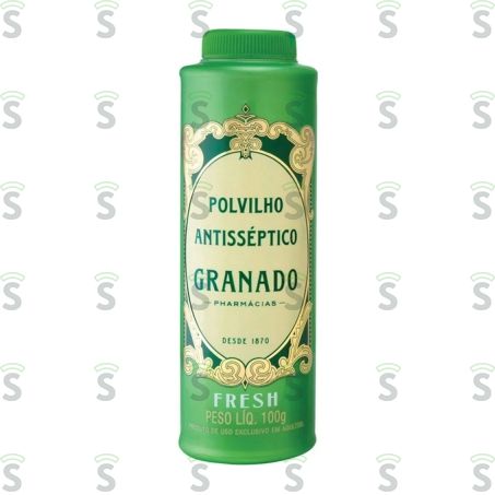  Polvilho Antisséptico Granado Fresh Frasco 100gr