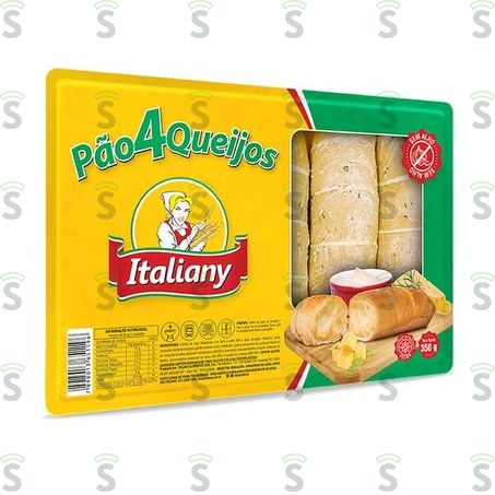  Italiany-pao 4 Queijos 350g