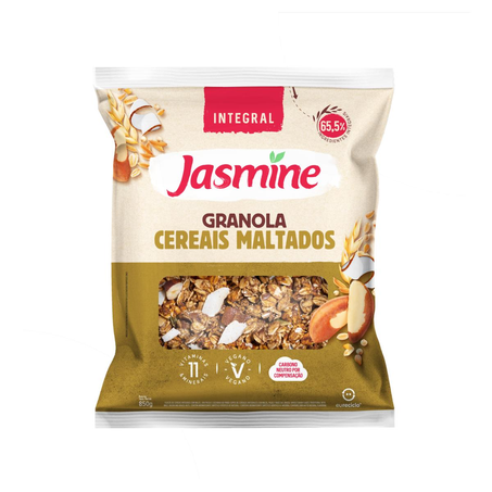 Granola Jasmine 850g - Grain Flakes - Integral - Cereais