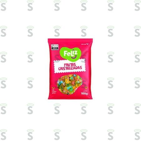  Feliz-frutas Cristalizadas 100g